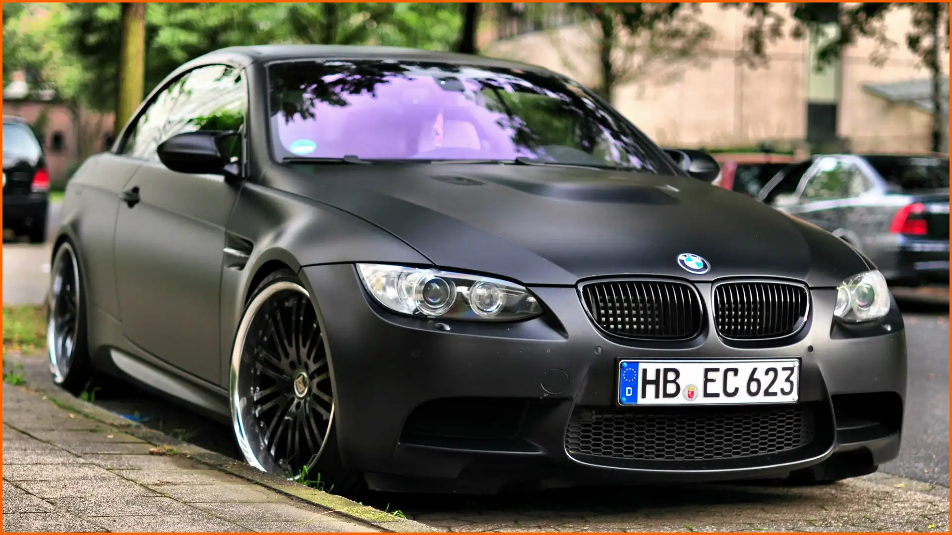 Bmw матовая черная