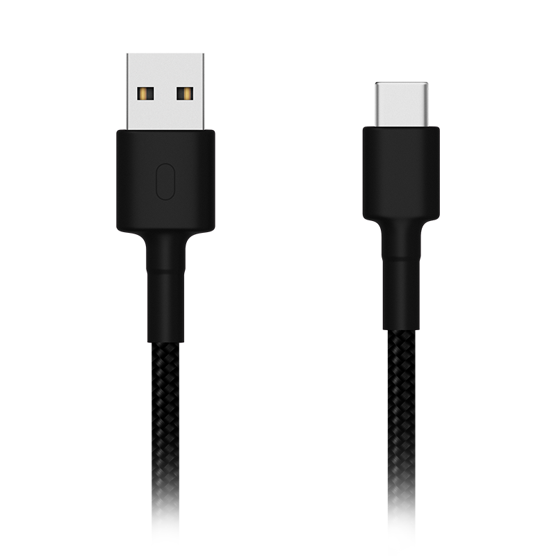 Mi Braided USB Type-C Cable 100cm Черный