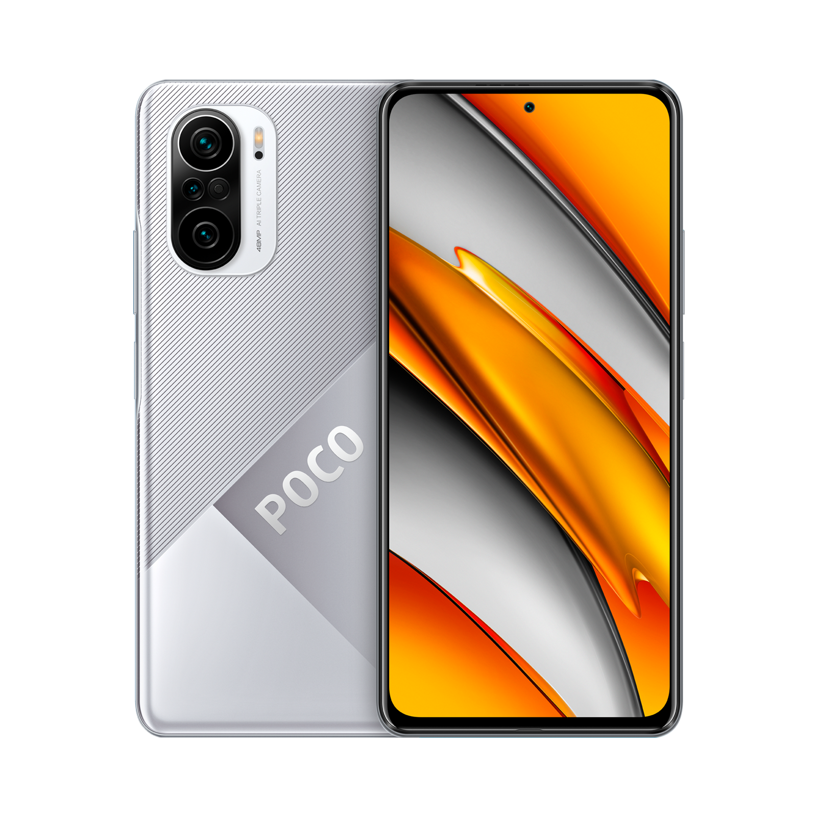 POCO F3 Серебристый 6 ГБ + 128 ГБ