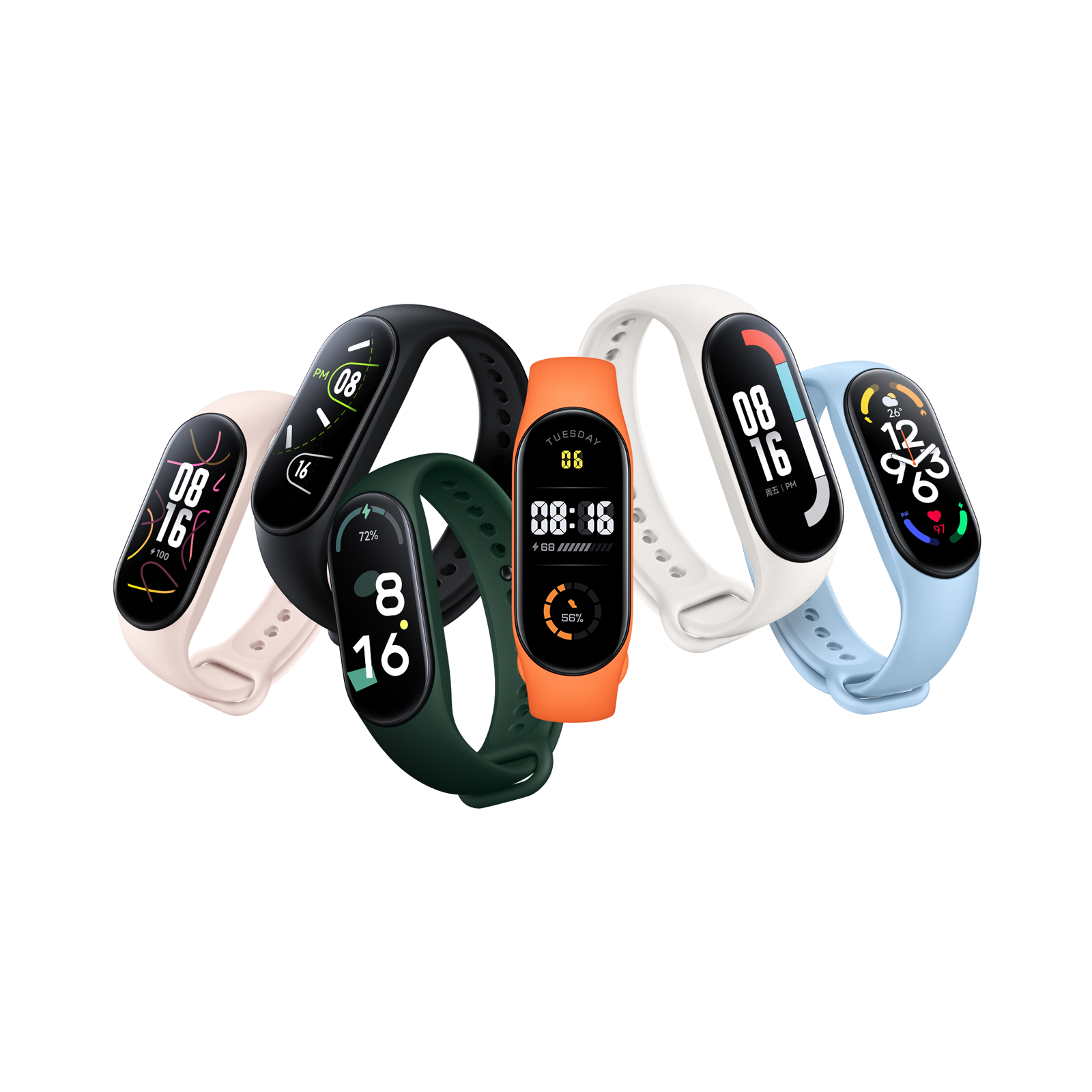(КОМПЛЕКТ) Xiaomi Smart Band 7 + Xiaomi Smart Band 7 Strap
