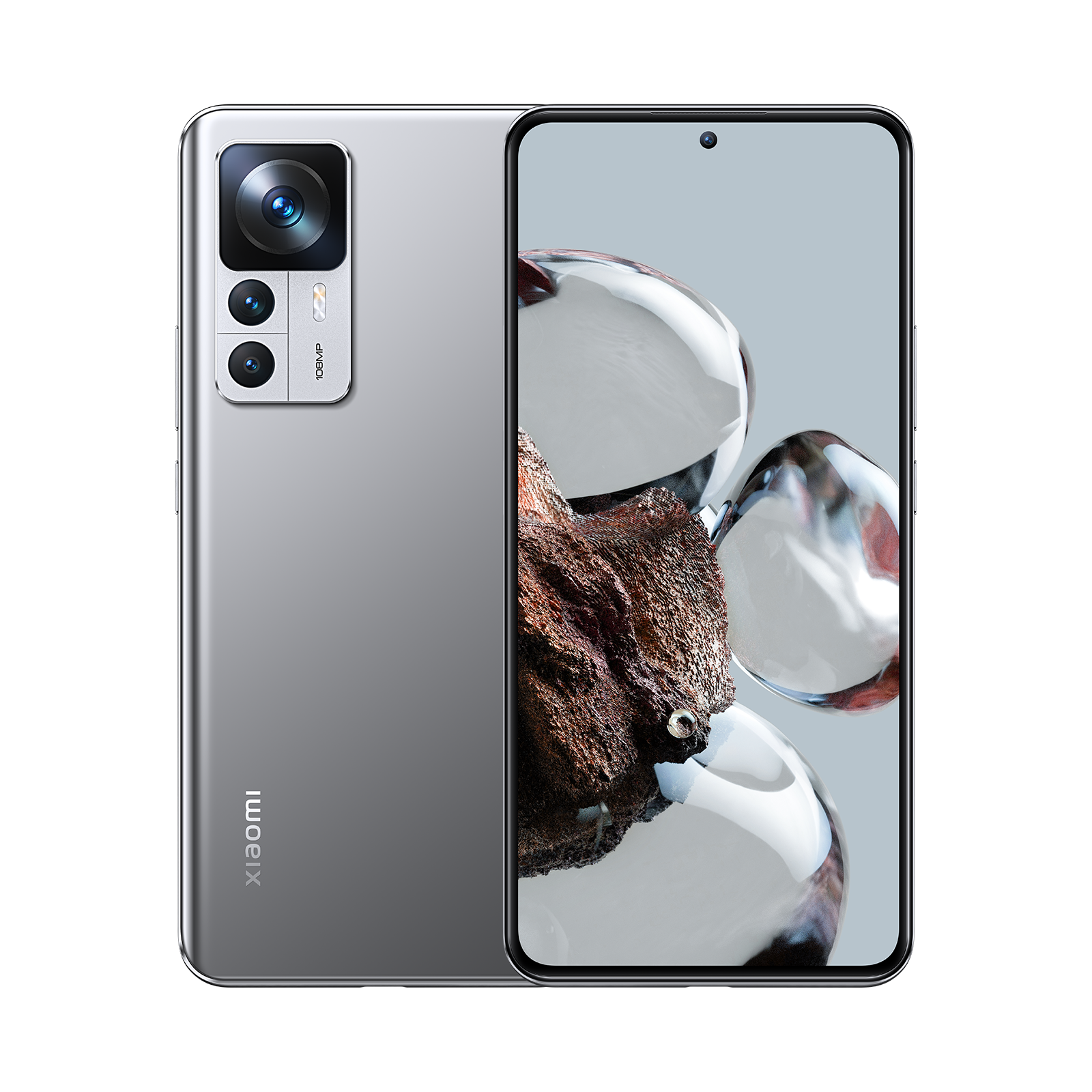 Xiaomi 12T Серебристый 8 ГБ + 128 ГБ