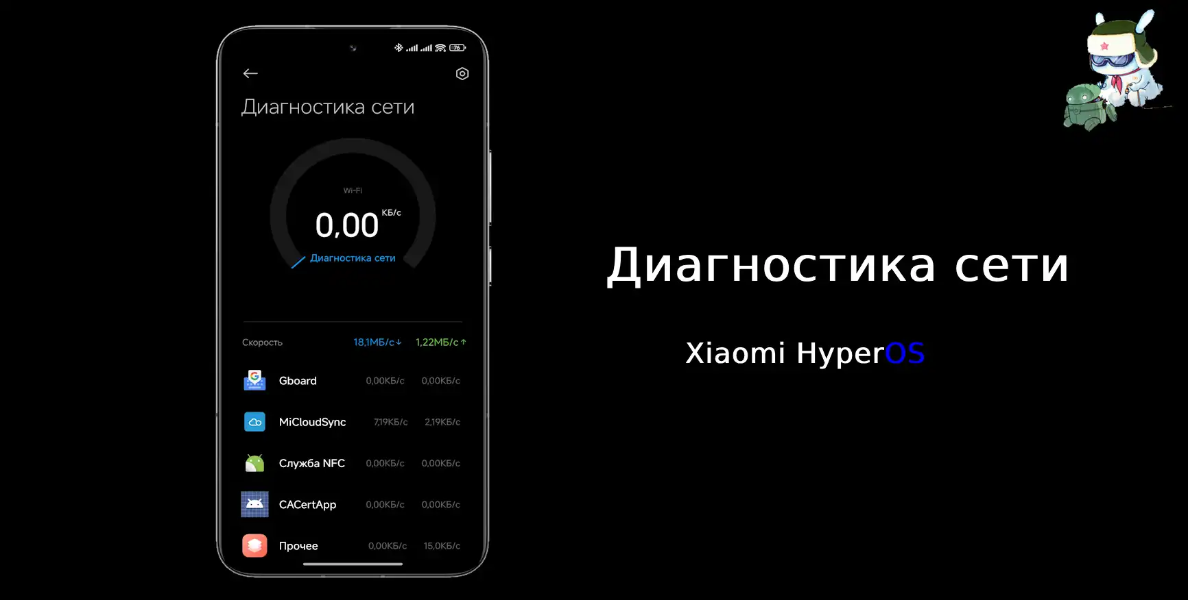 Знакомство с Xiaomi HyperOS: Диагностика сети | Xiaomi Community