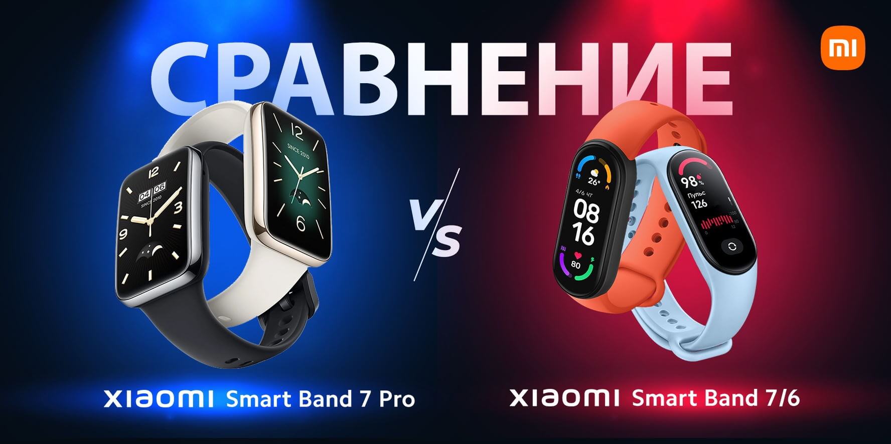 Xiaomi Smart Band 7 Pro. Сравнение с Xiaomi Smart Band 6/7 | Xiaomi  Community