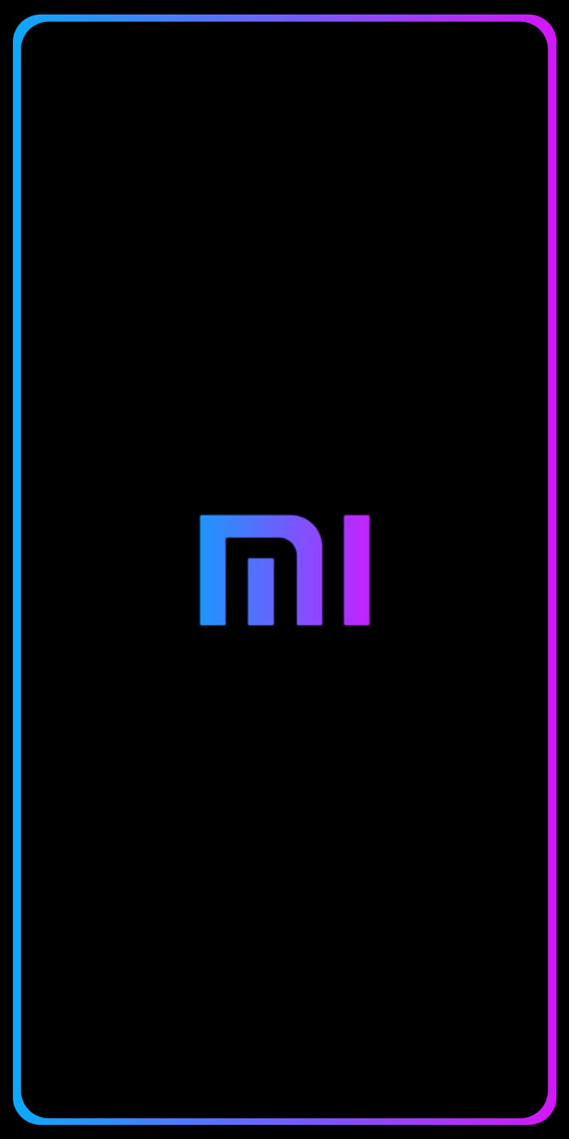 Обои логотип xiaomi