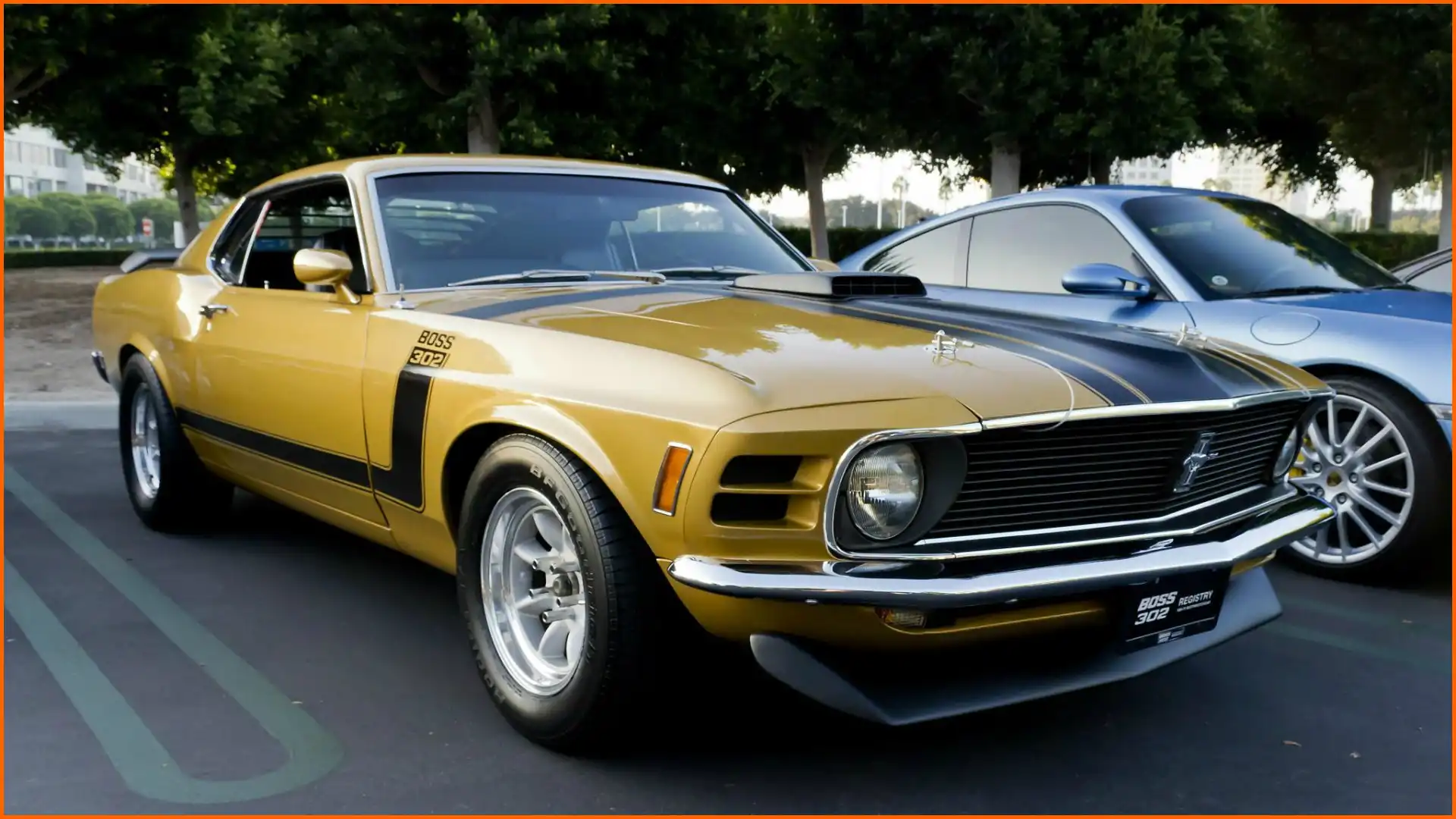 Ford Mustang Boss 302 дрифт